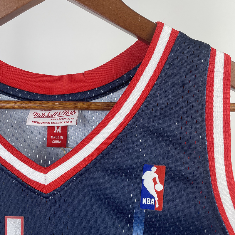 1999-00 NBA Houston Rockets 34 OLAJUWON Basketball jersey