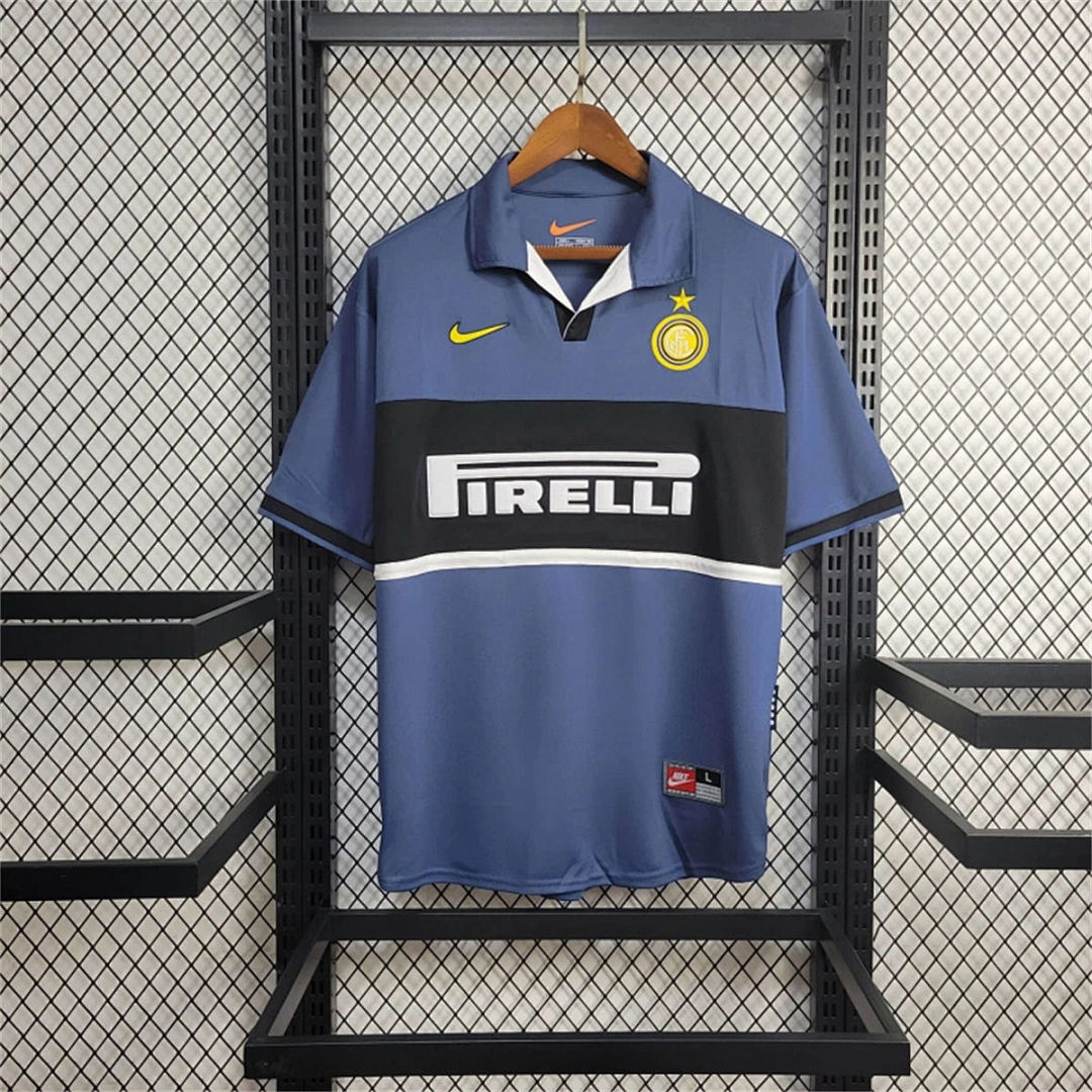 retro 1998-99 Inter Milan Third away Retro game football jersey