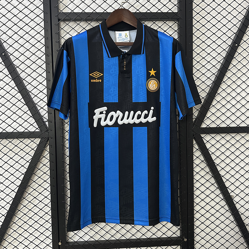 Retro 1992-94 Inter Milan Home Retro Football jersey