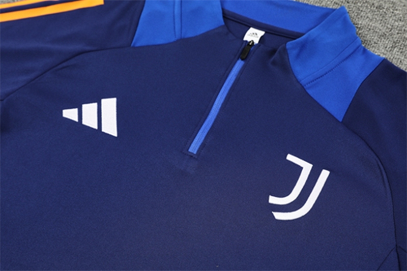 2024-25 Juventus Royal Blue Long Sleeve Training Suit