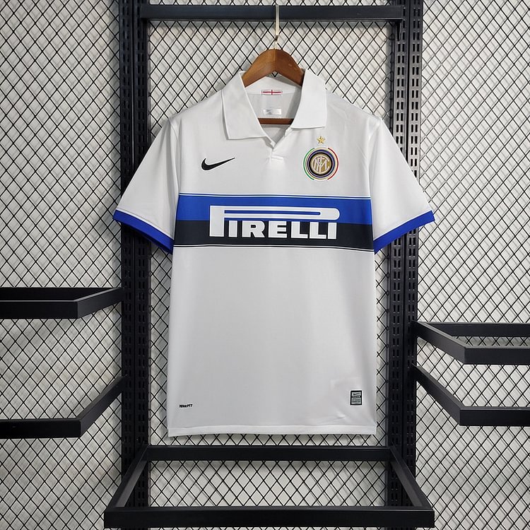 Retro 2009-10 Inter Milan away retro J.ZANETTI SNEIJDER BALOTELLI MILITO ETO'O Football jersey
