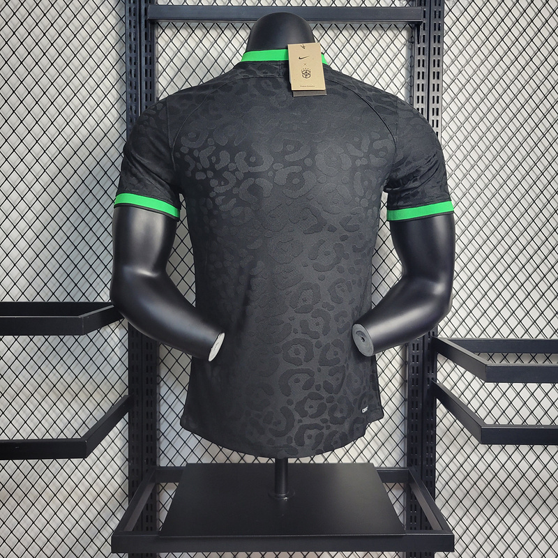 2022-23 Player Brazil Leopard Black VINI JP PAPHINHA CUNHA NAYMAR JR L.PAQUETA Football jersey
