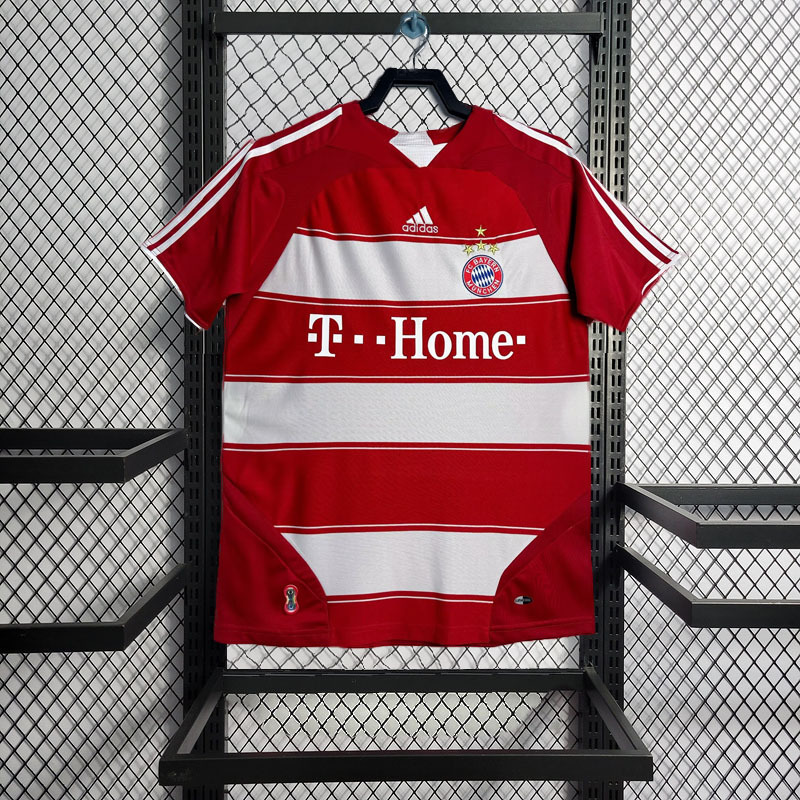 Retro 2007-08 Bayern Munchen home Retro Football jersey