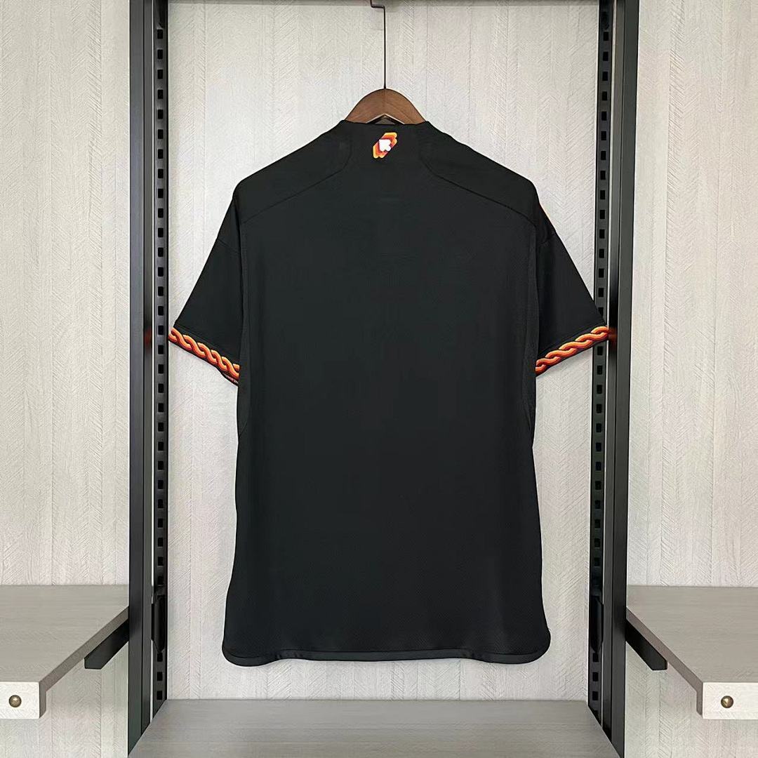 2023-24 AS Roma Third Fans Jersey Sponsored