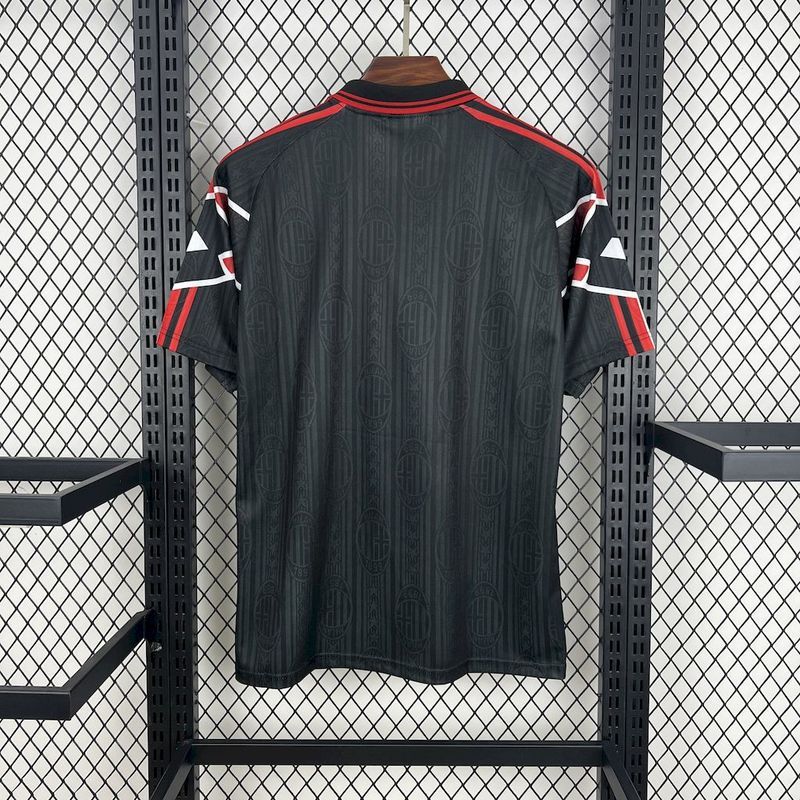 Retro 1997-98 AC Milan Retro BAGGIO BARESI VIEIRA ALBERRTINI Football jersey