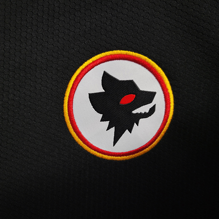 2023-24 AS Roma Black 2 Away Football jersey