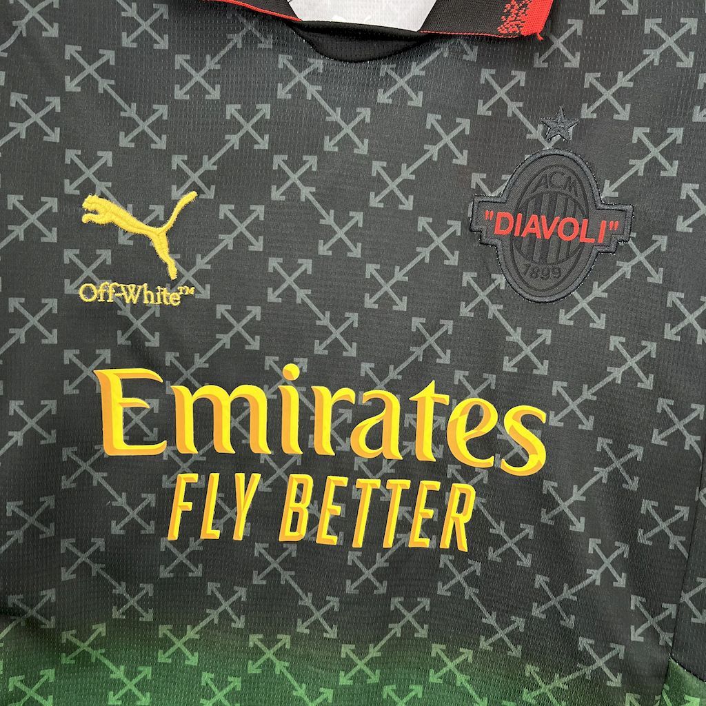 2024-25 AC Milan Co-Branded Red Edition Kids Football jersey