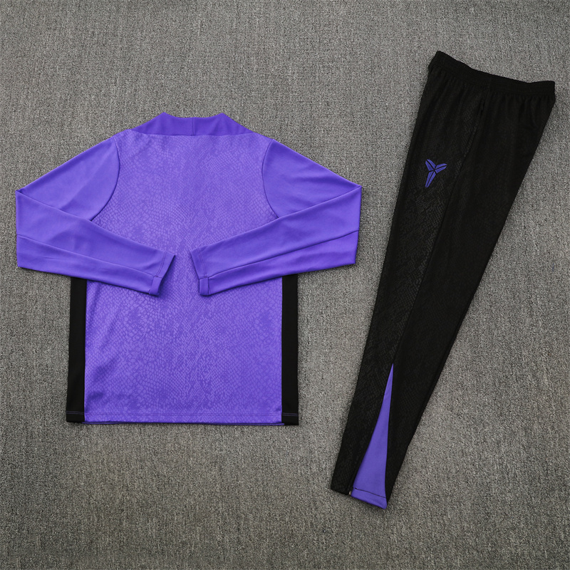 2025-26 Barcelona Half-Pull Training Suit Jersey Set