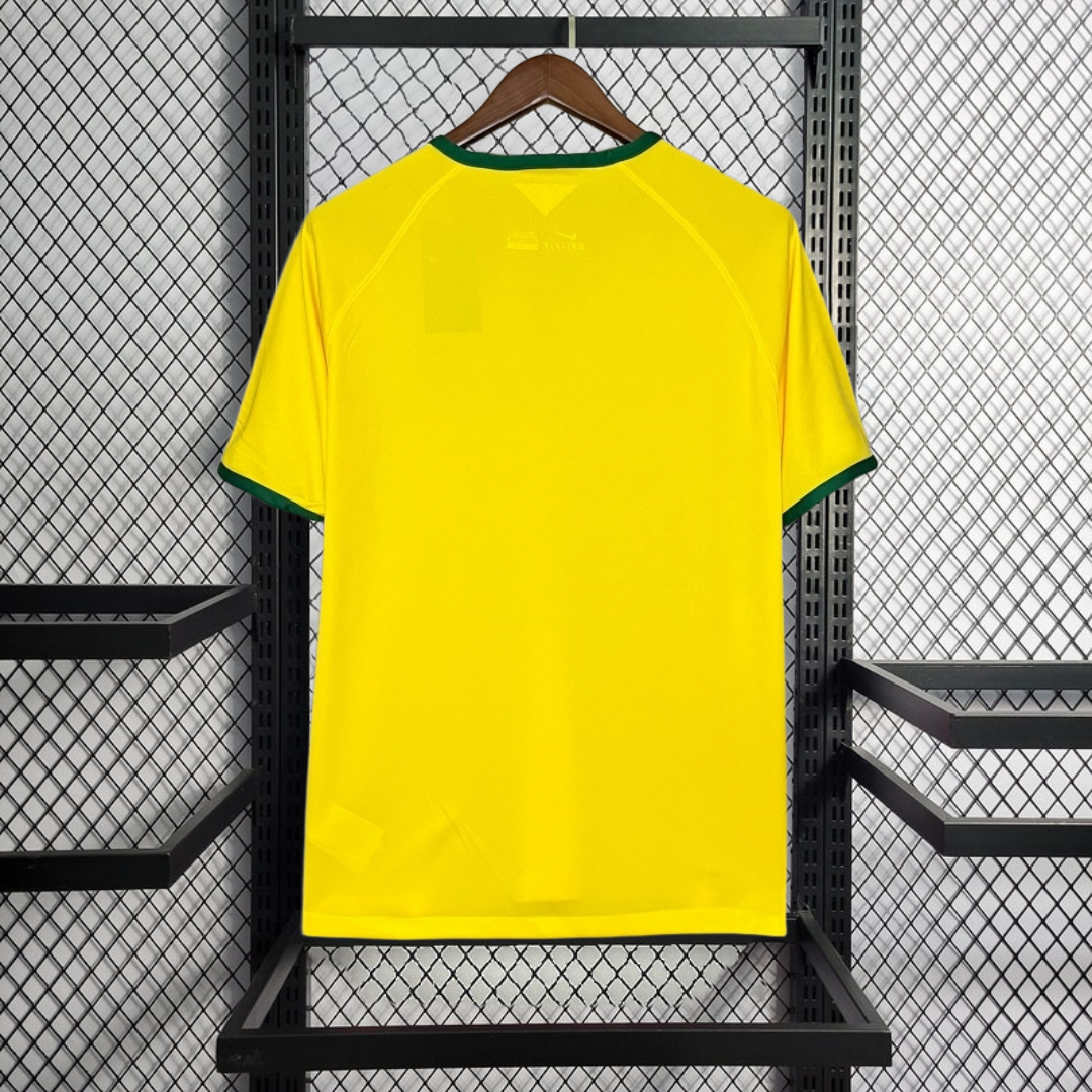 Retro 2014 Brazil Home Retro football jersey
