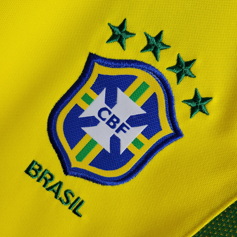 Retro 2002 Brazil home retro RONALDO R.CARLOS KAKA Ronaldinho Football jersey