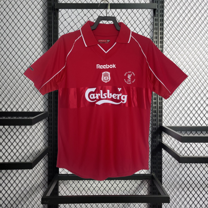 retro 2000-01 Liverpool Home retro football jersey