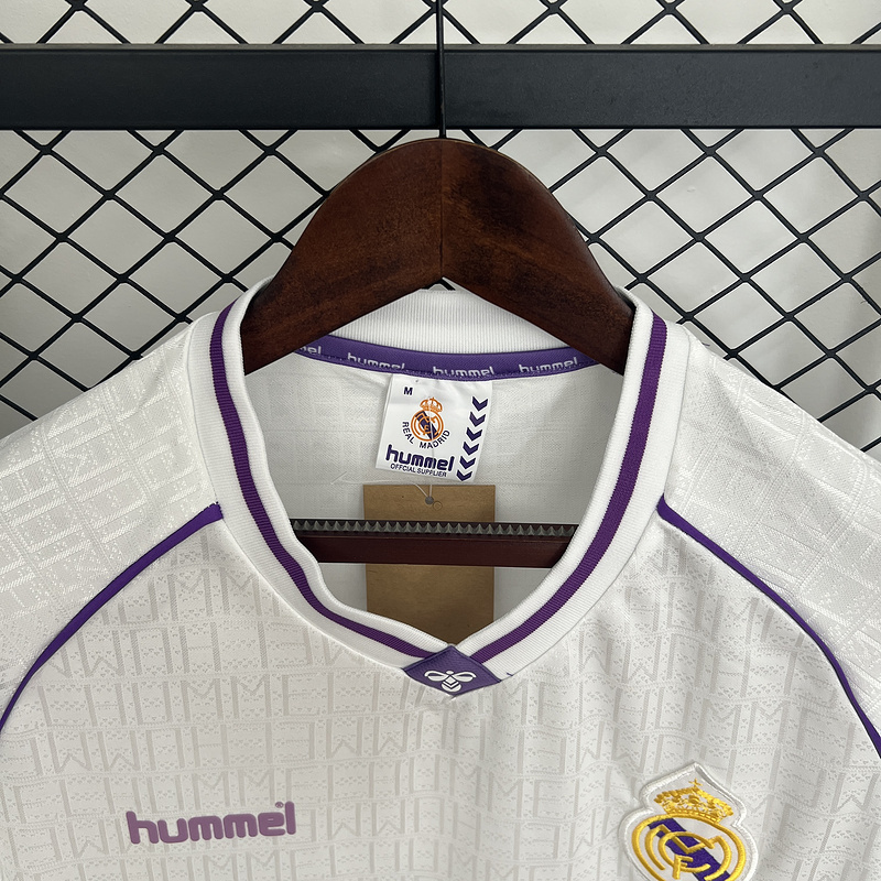 Retro 1990-92 Real Madrid Home Retro Football jersey