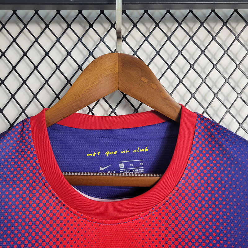 Retro 2012-13 Barcelona home Retro MESSI PIQUE XAVI A.INISTA PUYOL DAVID VILLA Football jersey