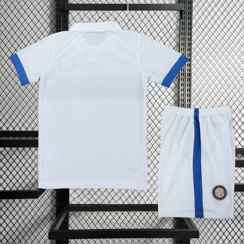 Retro 2009-10 KIDS Inter Milan away retro kids J.ZANETTI SNEIJDER BALOTELLI MILITO ETO'O Football jersey
