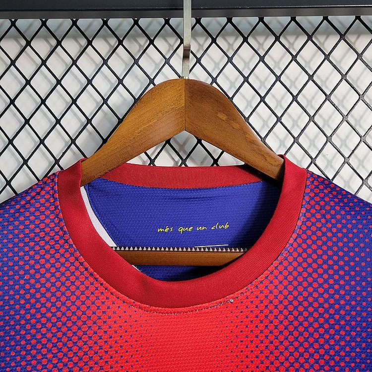 Retro long sleeve 2012-13 Barcelona home Retro MESSI PIQUE XAVI A.INISTA PUYOL DAVID VILLA Football jersey