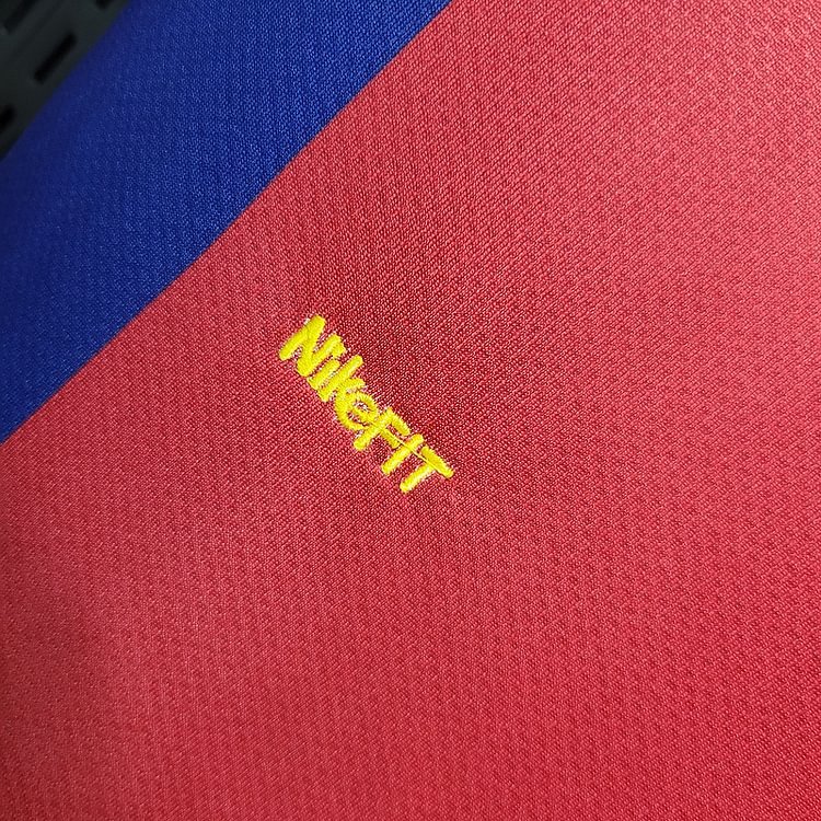Retro 2007-08 Barcelona Home Retro MESSI RONALDINHO ETO'O XAVI A.INISTA HENRY Football jersey