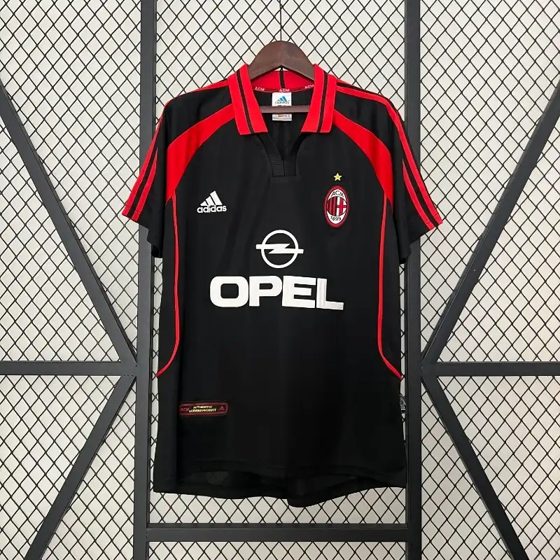 Retro 2000-01 AC Milan Third Away retro Football jersey