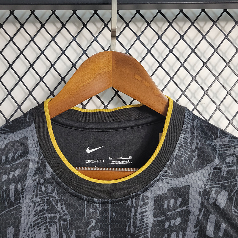 2023-24 Barcelona Black Gold Special Edition  GAVI LEWANDOWSKI F. DE JONG PEDRI FERMíN Football jersey