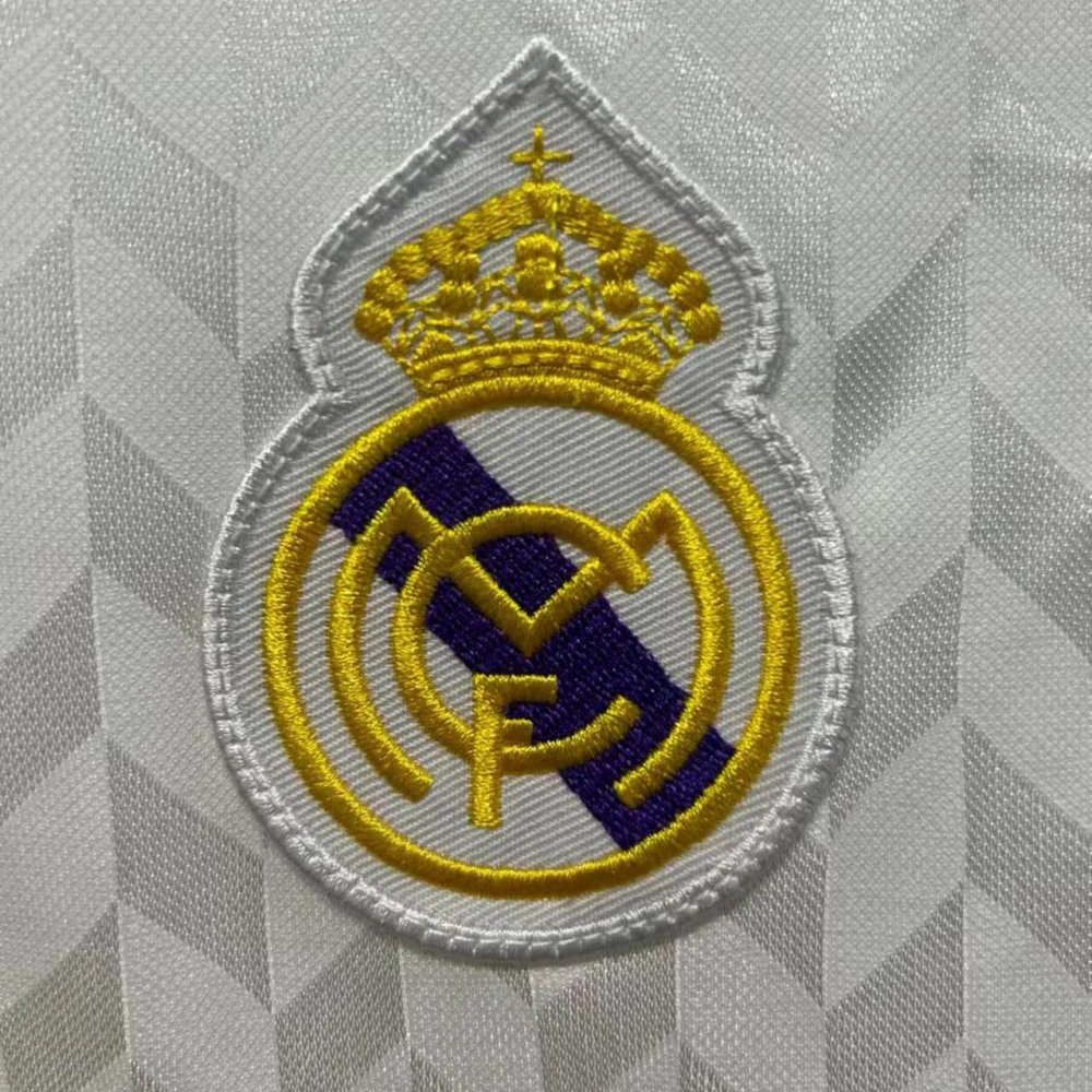 Retro 1986-87 Real Madrid Home Retro Football jersey