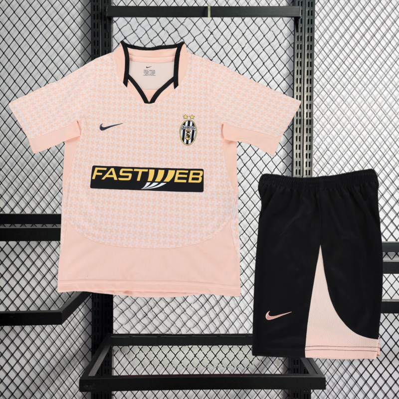 Retro 2003-04 kids Juventus Away Retro kids Football jersey