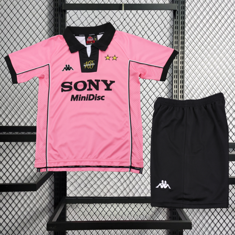 Retro 1997-98 Juventus away Retro kids ZIDANE DEL PIERO CONTE INZAGHI  Football jersey