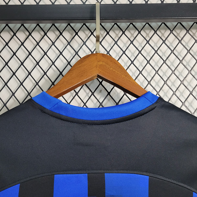 2023-24 Inter Milan Home Long Sleeve  CUADRADO ARNAUTOVIC THURAM LAUTARO FRATTESI Football jersey