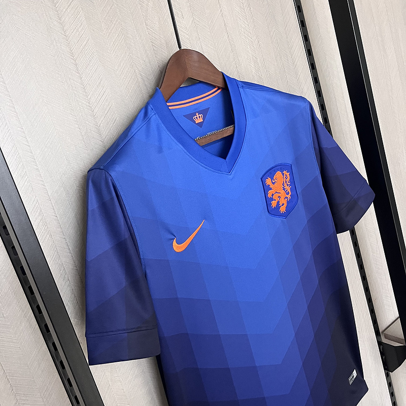 Retro 2014 Netherlands Away Retro football jersey