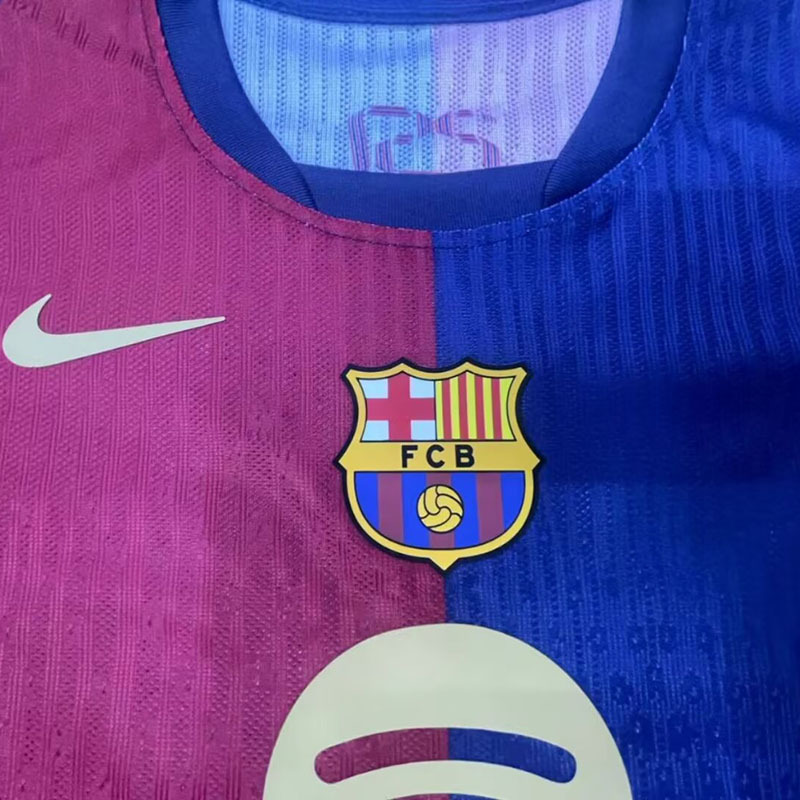 Player 2024-25 Barcelona Home Kids football jersey Player KIDS