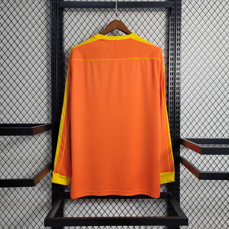 Retro Long Sleeve 1998 Brazil retro Goalkeeper Football jersey