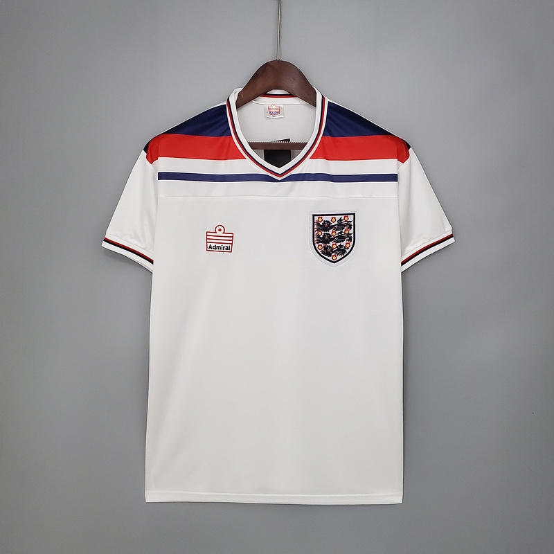 Retro 1982 England home Retro Football jersey