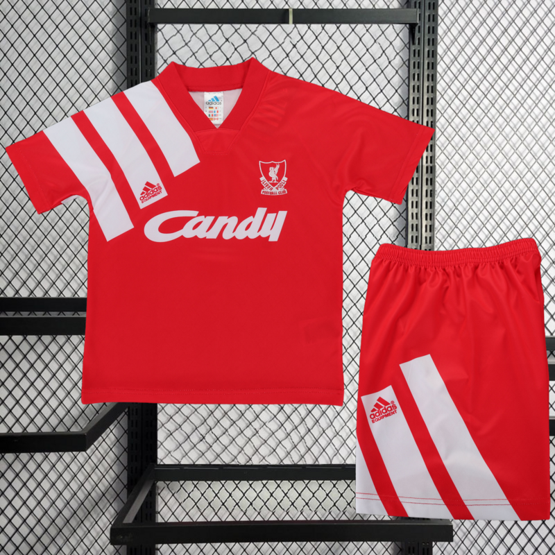 Retro KIDS 1991-92 KIDS Liverpool Home retro Football jersey