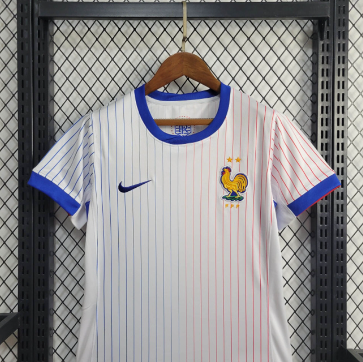 24-25 Women's France Away CAMAVINGA  GRIEZMANN GIROUD MBAPPE DEMBELE T. HERNANDEZ Football jersey