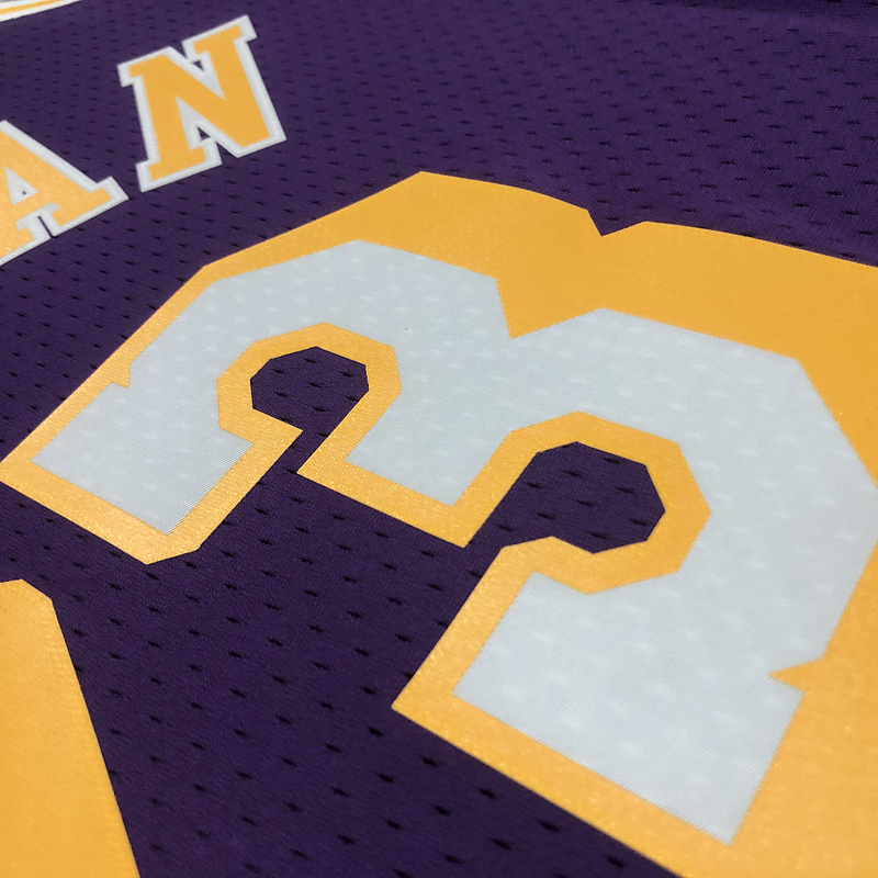 1998-99 NBA Lakers  73 RODMAN Basketball Jersey