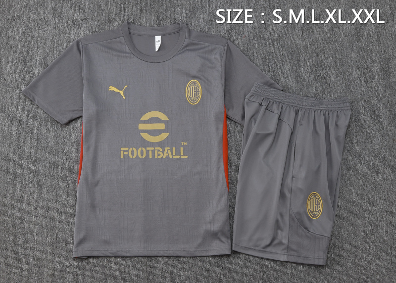 2024-25 Ac Milan Short-sleeved training clothese