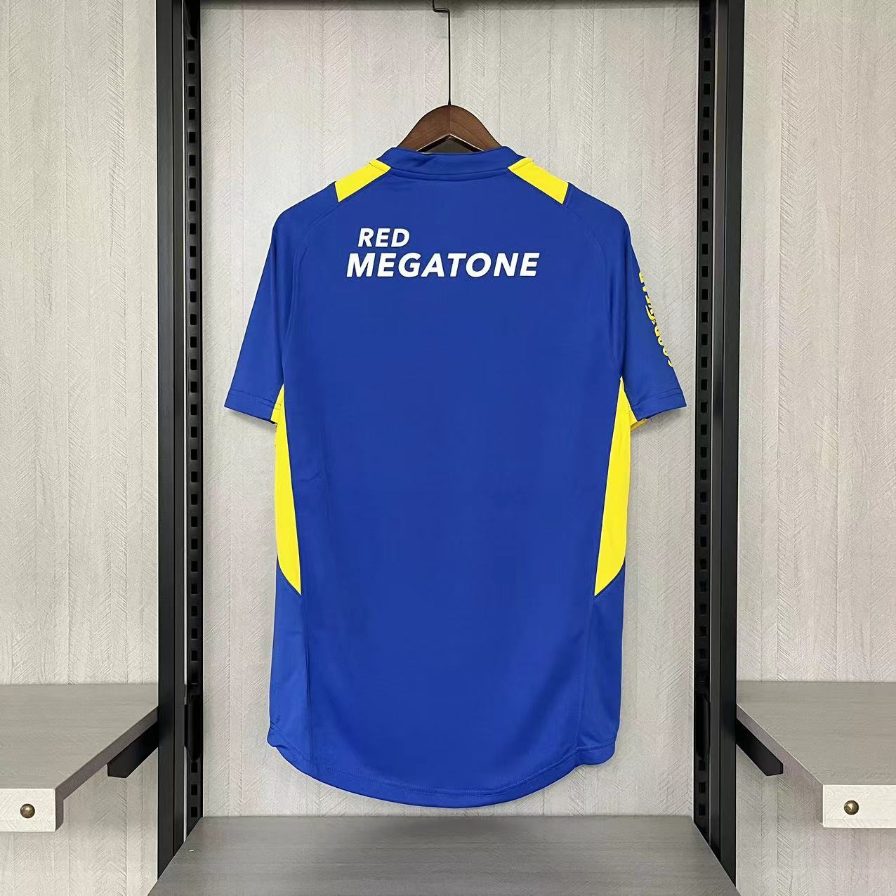 Retro 2005-06 Boca Juniors home Retro Football jersey