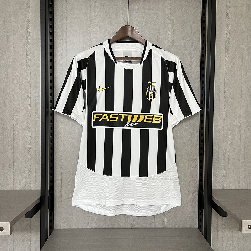 Retro 2003-04 Juventus Home Retro Football jersey