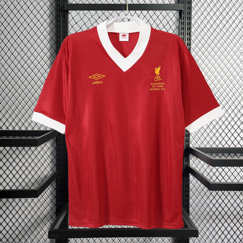 Retro 1978-79 Liverpool Home retro Football jersey