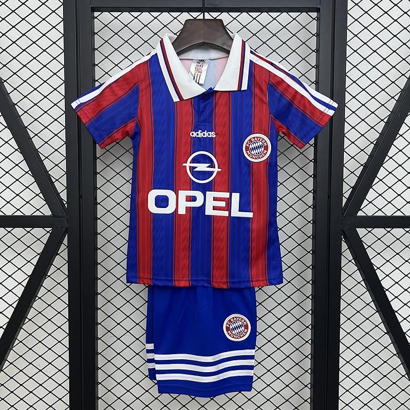 Retro KIDS 1995-97 KIDS Bayern Munchen home Retro Football jersey