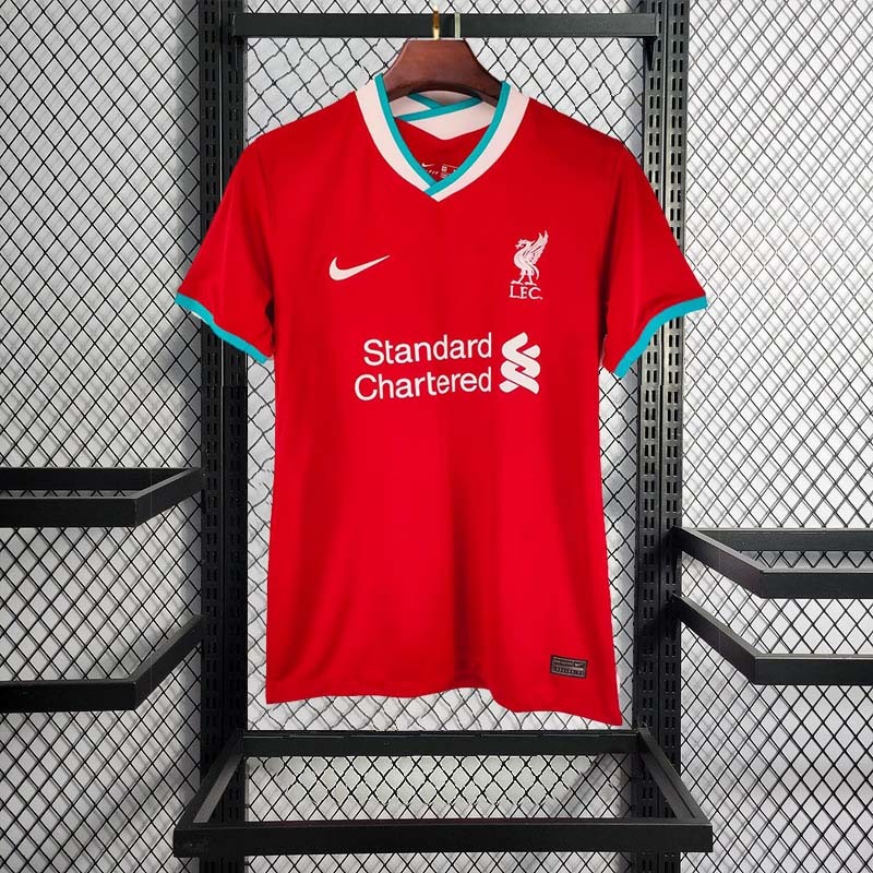 Retro 2020-21 Liverpool Home Retro Football jersey