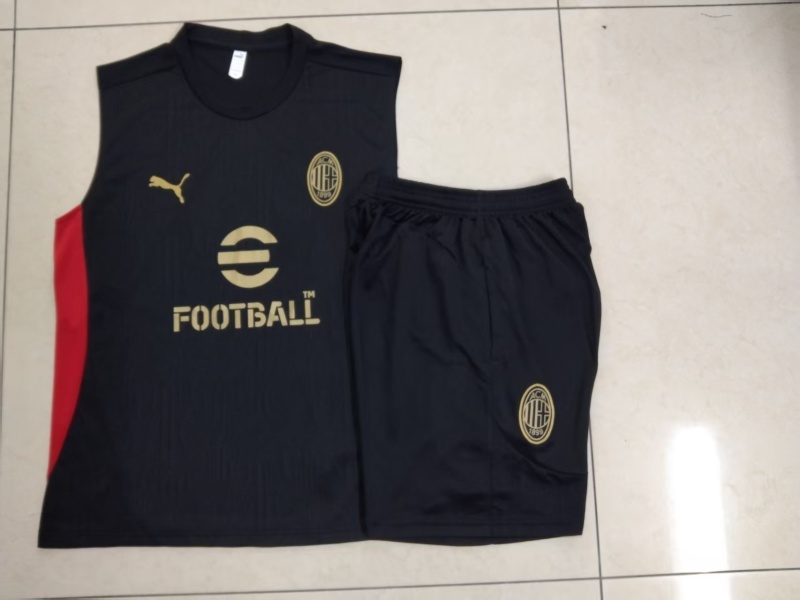 2024-25 AC Milan Sleeveless Vest Training Wear