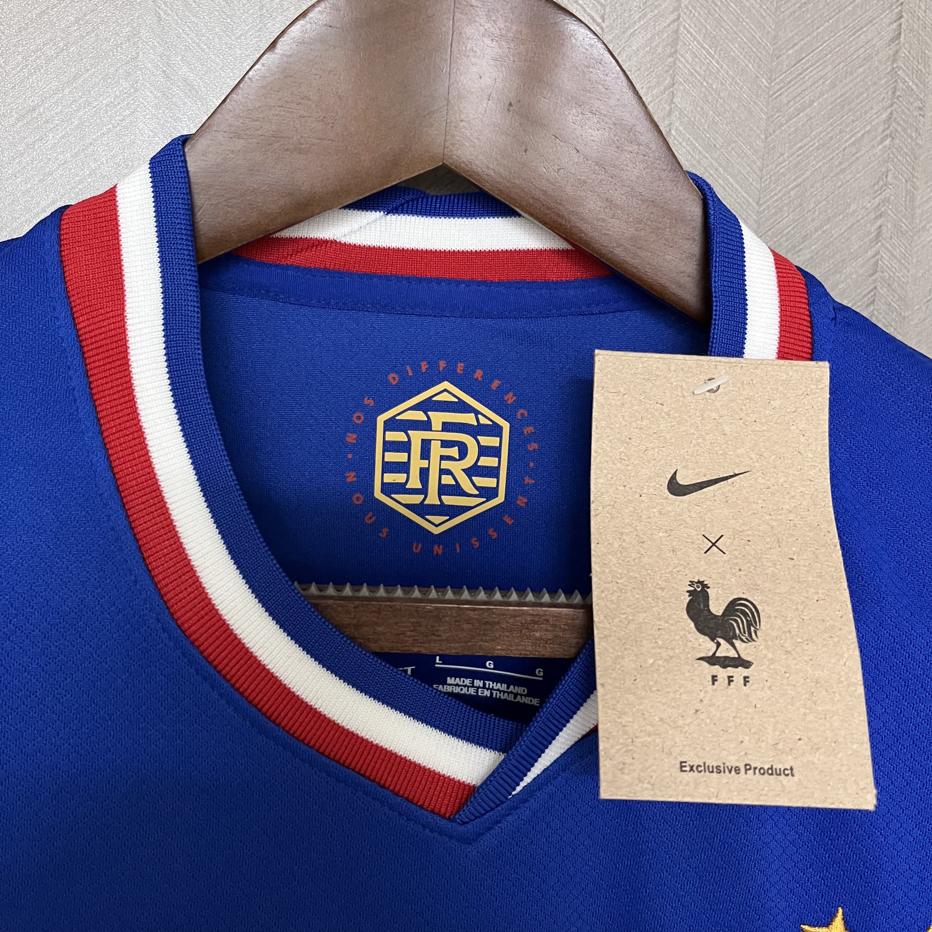 2024-25 France home CAMAVINGA  GRIEZMANN GIROUD MBAPPE DEMBELE T. HERNANDEZ Football jersey