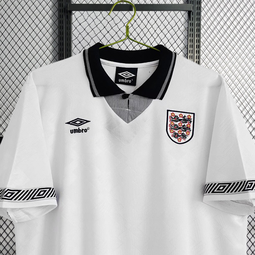 Retro 1990 England home Retro Football jersey