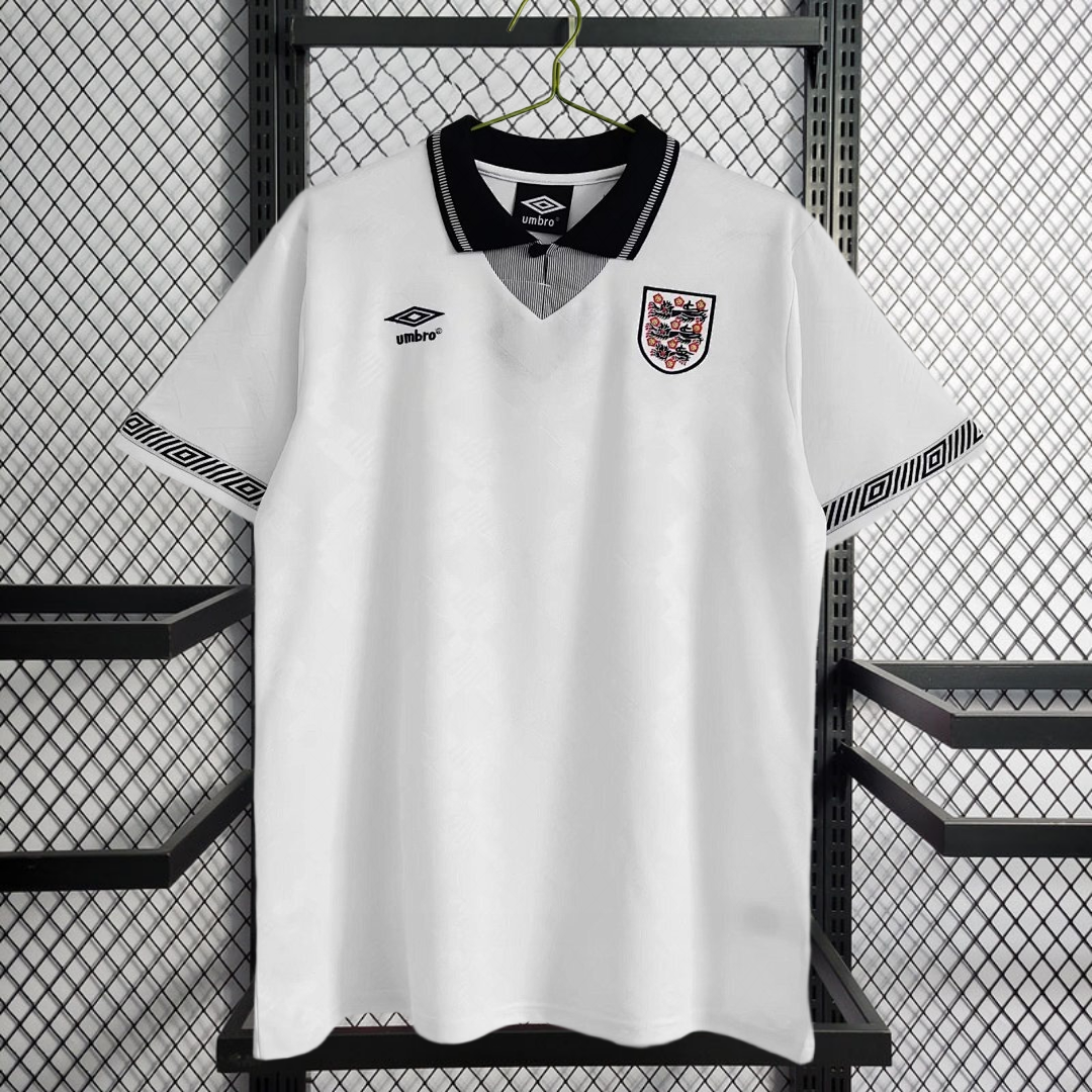 Retro 1990 England home Retro Football jersey