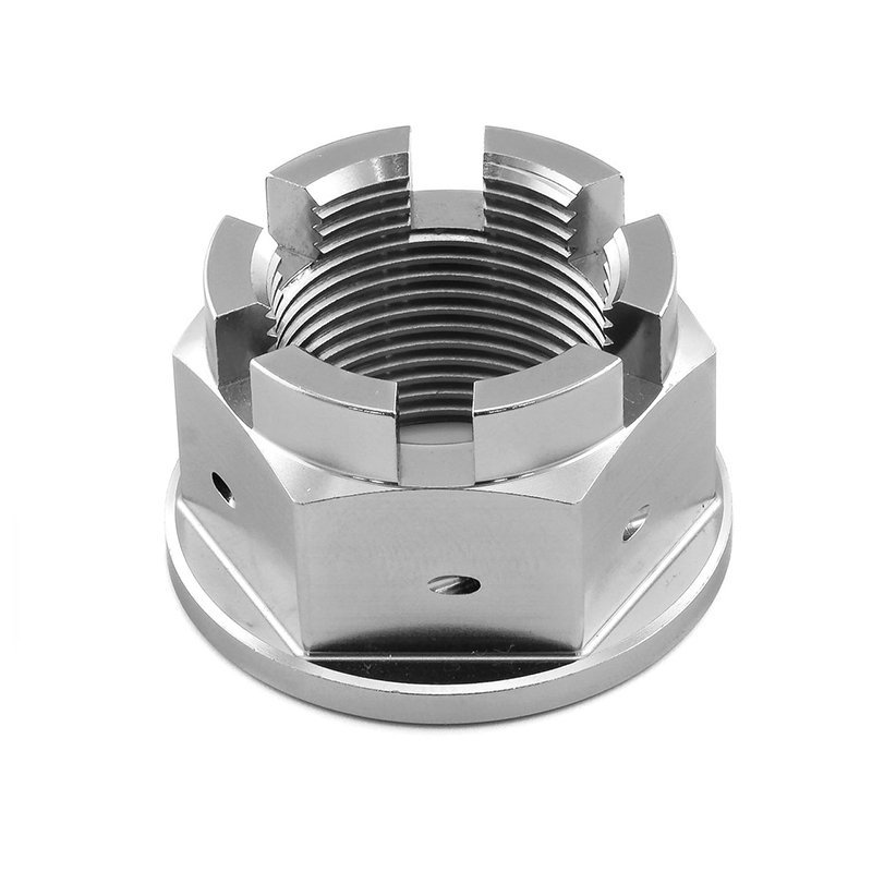 Toothed nut chrome plated,MY SHOP,Toothed nut chrome plated