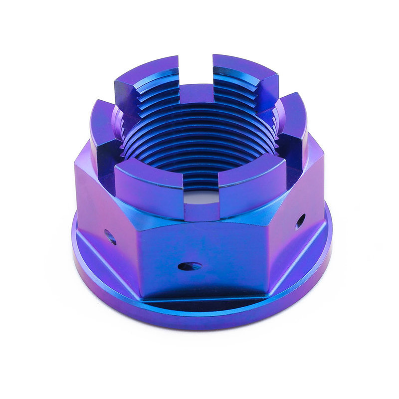 Toothed nut purple plated,MY SHOP,Toothed nut purple plated