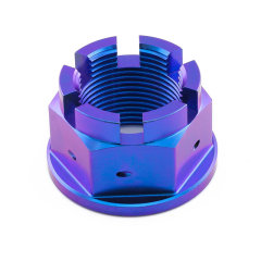 Toothed nut purple plated,MY SHOP,Toothed nut purple plated