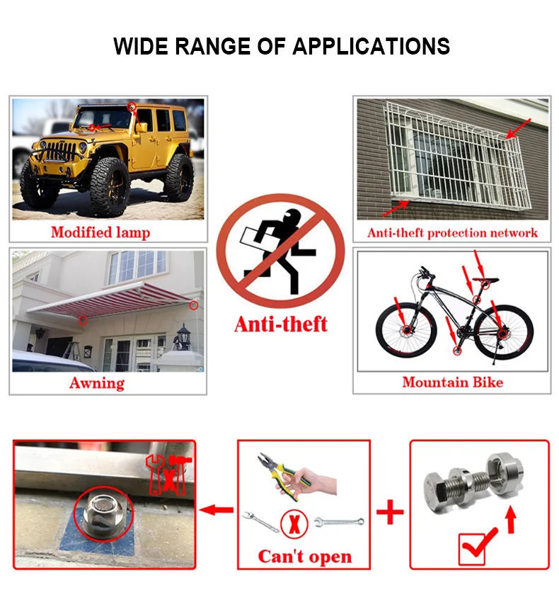 Torx safety nut,MY SHOP,Torx safety nut