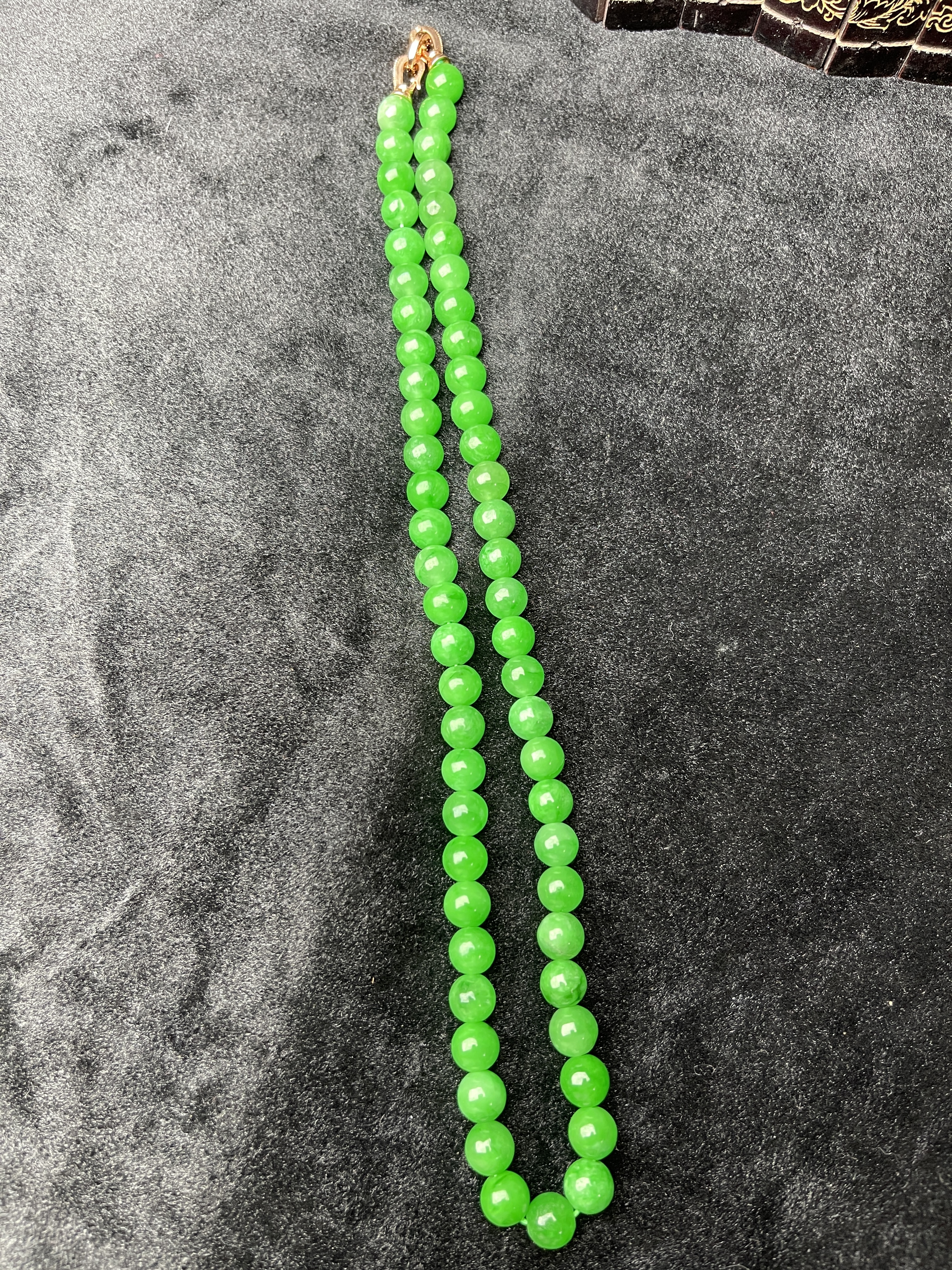 jade necklace beads