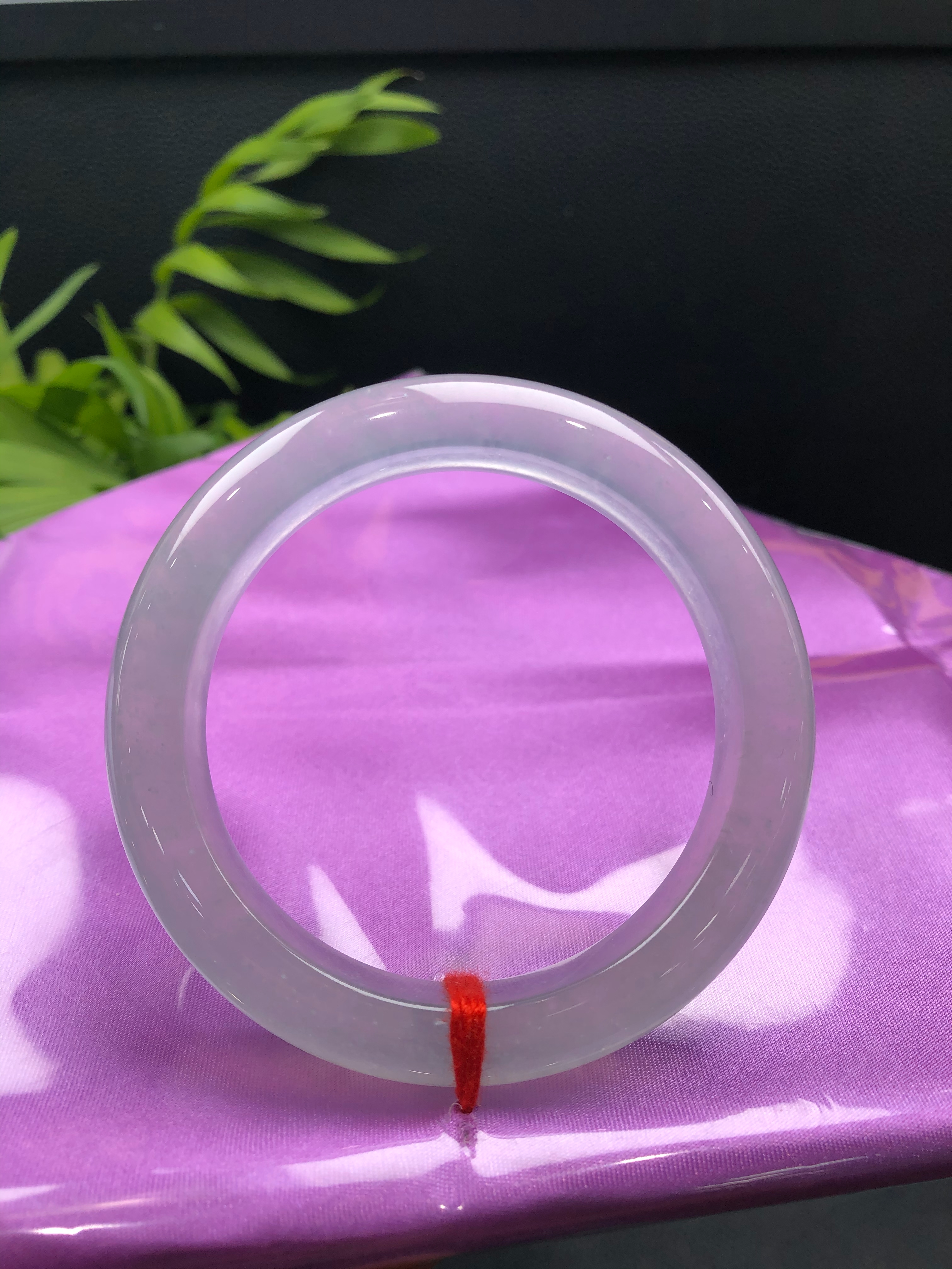 High‑Ice Jadeite Standard Bangle