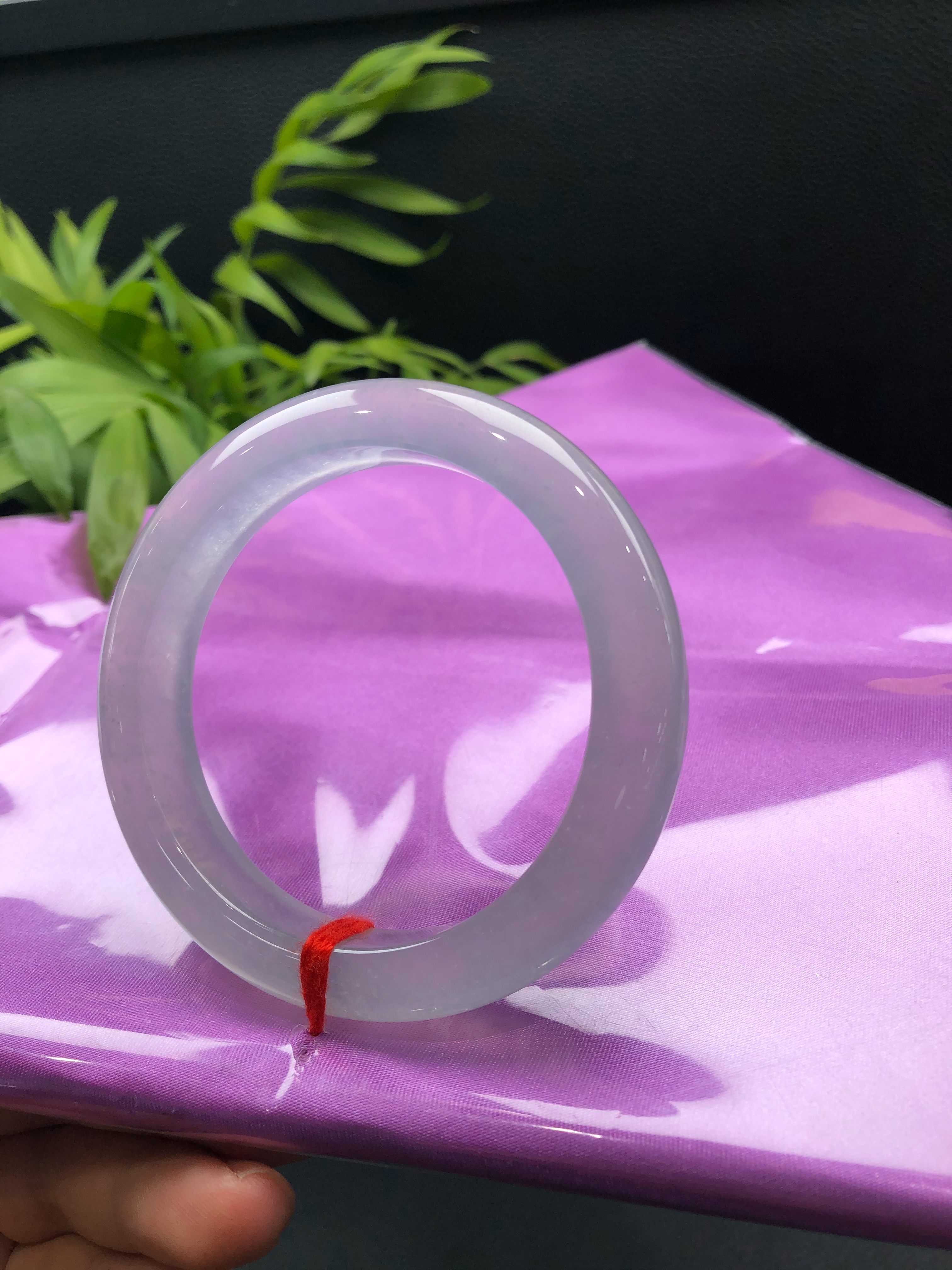 High‑Ice Jadeite Standard Bangle